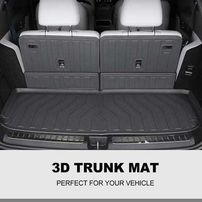 AOMSAZTO cargo liner and backrest mat - Custom fit for Chevy Traverse 2024-2026