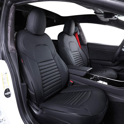 EKR vehicle seat cover — leather seat covers for Tesla Model X 2016-2019, 6 seats