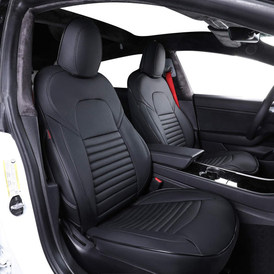 EKR vehicle seat cover — leather seat covers for Tesla Model X 2016-2019, 6 seats