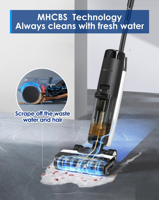 Tineco Floor ONE S7 cordless vacuum cleaner — wet dry cleaning for hard floors