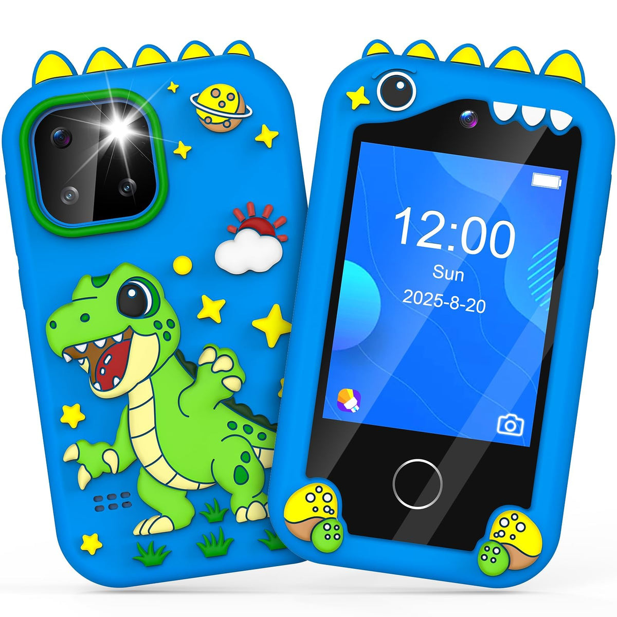 ELECTRONIC LEARNING TOY — No internet or calls, HD camera and music player for kids 3-8 years old