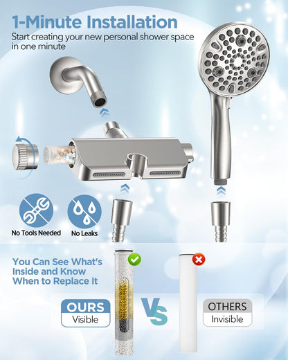 Showerhead — Massage combo SSJ731