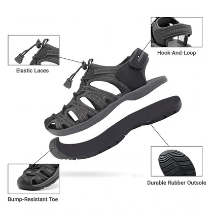 Sandal — Closed toe hiking style for women by Dream Pairs