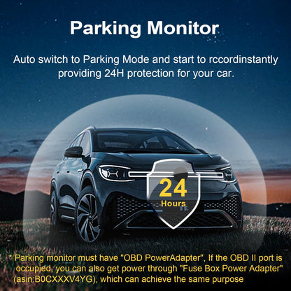 Mangoal onboard camera — front 4K and rear 1080P for Ford Maverick 2025 2026