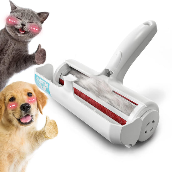 Lint remover — Self-cleaning pet hair removal tool for furniture and car seats
