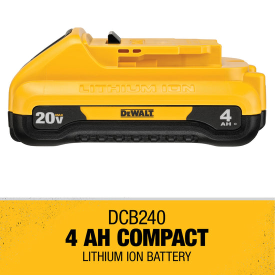Battery — DEWALT 20V MAX compact 4.0-Ah