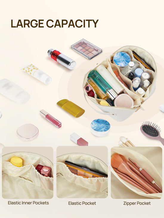Telena cosmetic case — waterproof with large capacity and handle