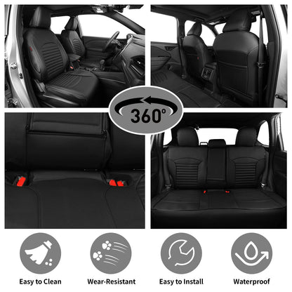 EKR Forester seat covers - custom fit leather for Subaru Forester & Hybrid 2025