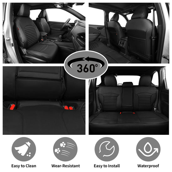 EKR Forester seat covers - custom fit leather for Subaru Forester & Hybrid 2025