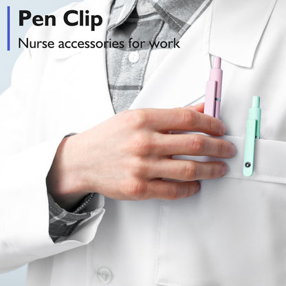 Vanhench gel pens — 0.5mm fine point black pens for office and school use