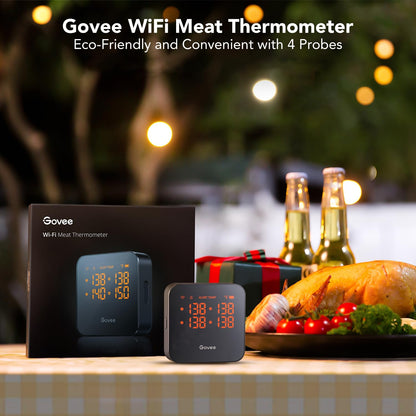 Govee WiFi meat thermometer — smart wireless thermometer with app alerts