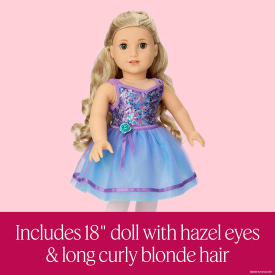 Toy figure — American Girl Truly Me #125 with dance all day set and accessories