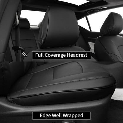 EKR vehicle seat covers - custom fit faux leather for Nissan Altima 2013-2018