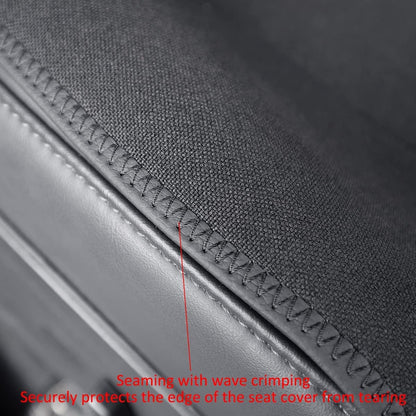 Vehicle seat cover — Custom fit leather for Tesla Model Y 2020-2025 5 seats
