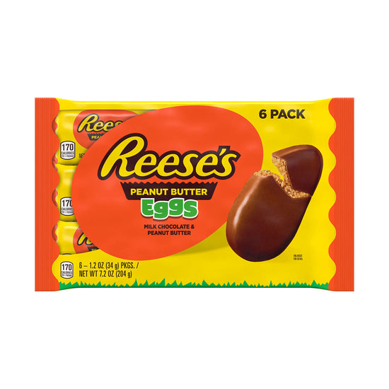 Chocolate candy — Reese's milk chocolate peanut butter eggs