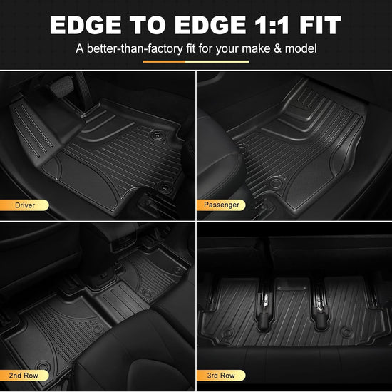 VEHICLE_MAT — AOMSAZTO custom fit all weather floor mats for 2020-2025 Toyota Highlander