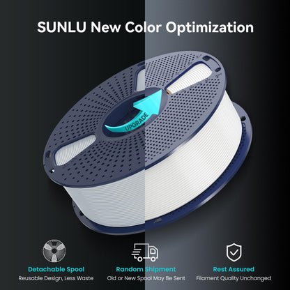 SUNLU PLA+ 3D printer filament — Tougher and stronger with dimensional accuracy +/-0.02mm