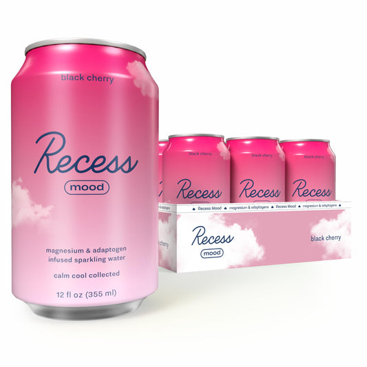 Recess drink — magnesium calming beverage, 12 ounce, pack of 12