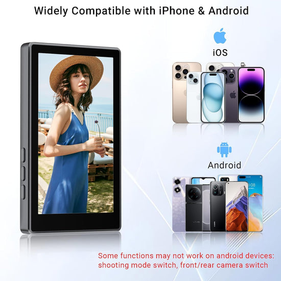 OmniMaster camera support - Magnetic phone holder for vlogging and live streaming