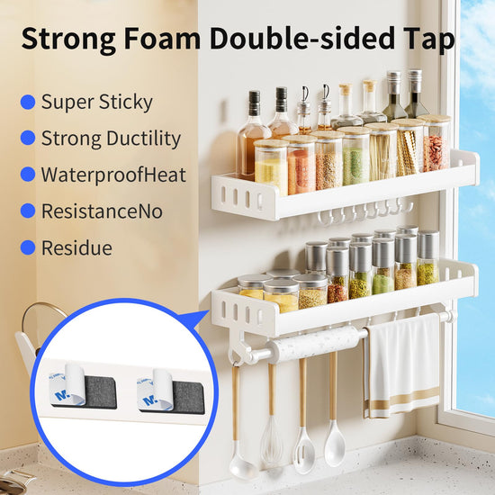 WRFUWEWU Double Sided Foam Tape, 3mm Thick 48Pcs Heavy Duty Waterproof Adhesive Pads for Wall, Car, Photo Frame & Office