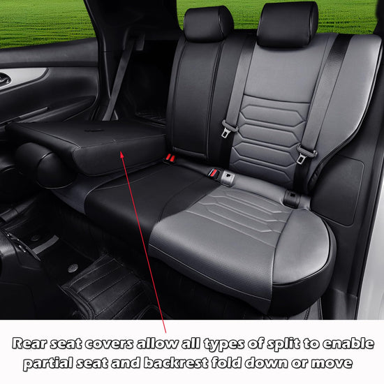 HKZ vehicle seat covers — Custom fit for Nissan Rogue 2021-2026 (non-hybrid & sport)
