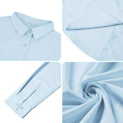 Shirt — Super soft wrinkle-free button down for women