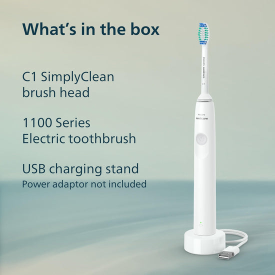 Philips Sonicare electric toothbrush — sonic technology with Smartimer and Quadpacer