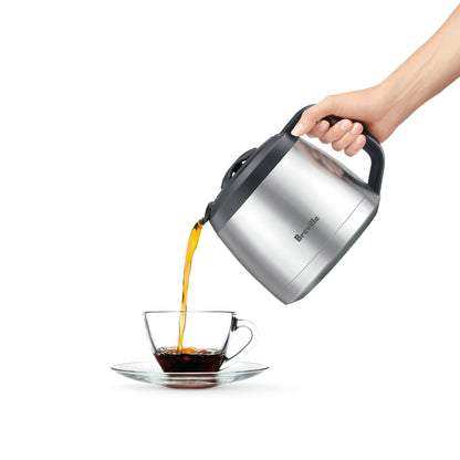 Breville coffee maker — Grind control with thermal carafe in brushed stainless steel