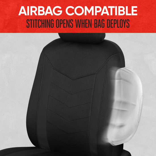 Motor Trend seat covers - Waterproof neoprene for cars and trucks front seats only