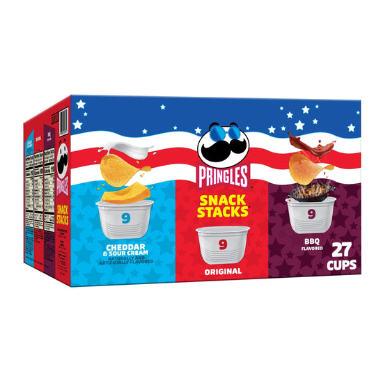 Pringles snack chips with unique flavors