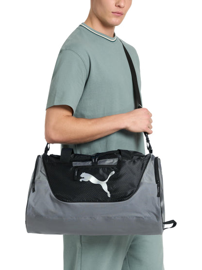 PUMA duffel bag with removable strap and shoe pocket