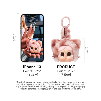 Toy figure — Crybaby Wild but Cutie series vinyl plush pendant blind box