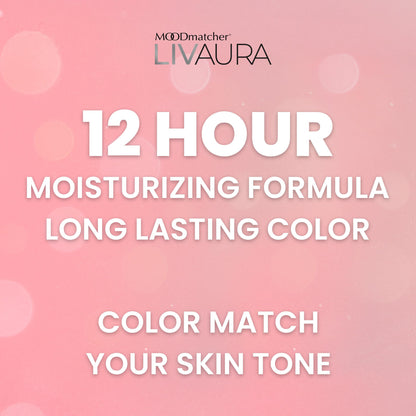 Livaura long lasting lipstick — color changing moisturizing formula