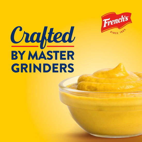 French's yellow mustard dispensing pouch with fitment