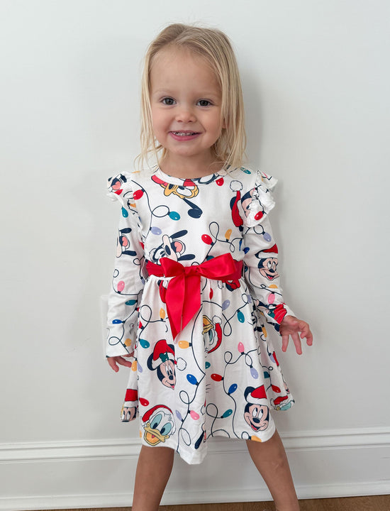 Dress — Disney Princess Frozen Elsa and Mickey Mouse design