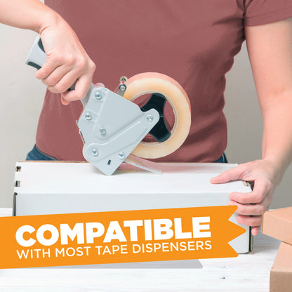 Tape King® clear packing tape — Stronger and thicker 2.7mil adhesive tape for moving and storage