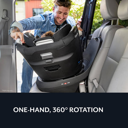 Evenflo Revolve360 Slim car seat with quick clean cover