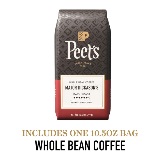 Coffee — Major Dickasons blend whole beans by Peets Coffee & Tea