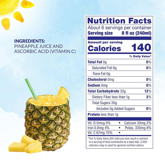Dole juice with vitamin C added