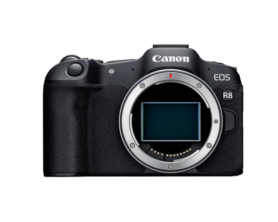 Canon EOS R8 digital camera — full-frame mirrorless design