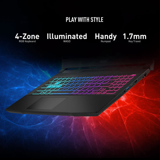 Notebook computer — Msi Katana A17 with Ryzen and NVIDIA Geforce RTX 3060