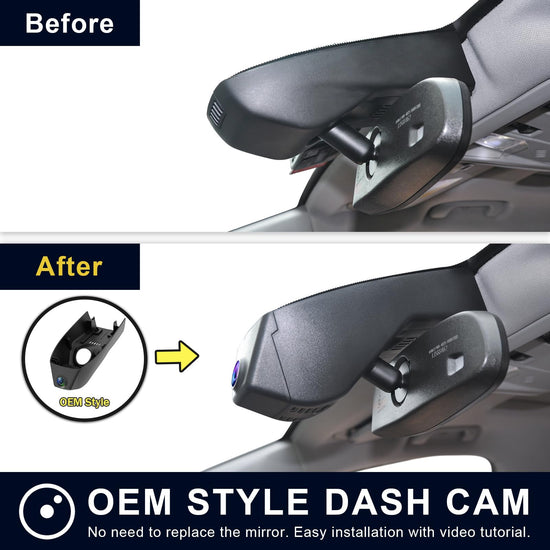 Mangoal onboard camera — custom fit for Cadillac XT5 and XT6 with 4K video