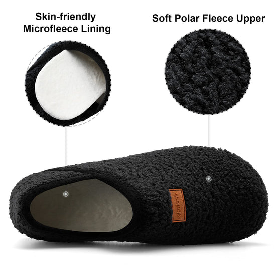 Xihalook slippers — Cozy sock shoes with soft rubber sole for indoor/outdoor use