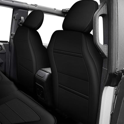 AOMSAZTO vehicle seat cover — Custom fit faux leather for Ford Bronco 4-Door 2021-2025 excluding Raptor