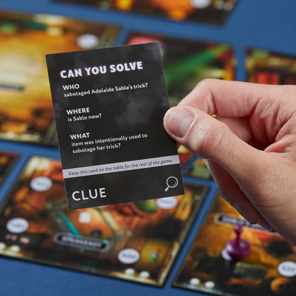 Board game — Clue escape room experience