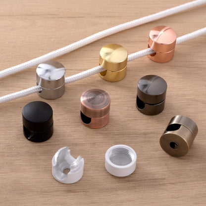 Cord management cover — Adjustable adhesive metal cord clips for desk and office
