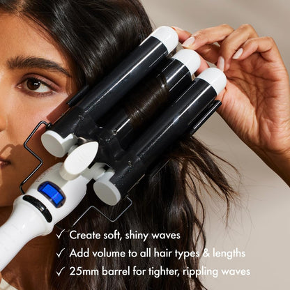 Wave wand hair iron — designed for parents