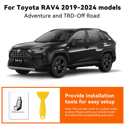 Ranaya vehicle seat cover — custom fit for Toyota RAV4 2019–2025