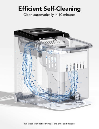 GoveeLife smart ice maker — Portable machine with self-cleaning feature and voice remote