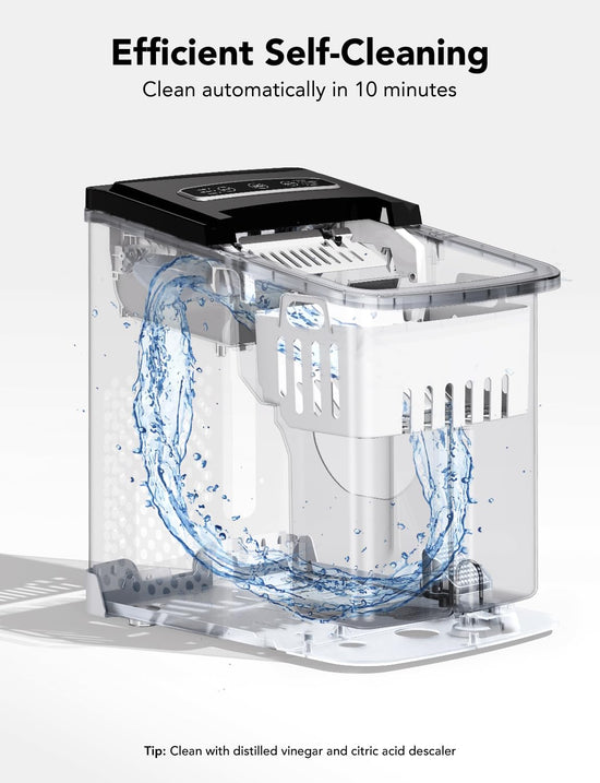 GoveeLife smart ice maker — Portable machine with self-cleaning feature and voice remote